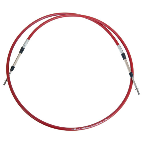 Shifter Cable - Morse Style - 5 ft Long - Steel Cable - Nylon Liner - Black - Turbo Action Cheetah SCS Shifters - Each