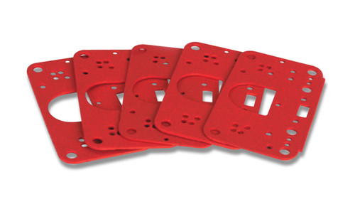 Carburetor Gaskets - Reusable - Composite - Metering Blocks - 3 Circuit - Demon / Holley 4150 - Set of 5