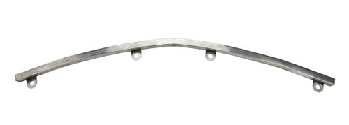 Hood Pin Bracket - 3/4 in OD - Steel - Natural - MD3 - Chevy Camaro / Ford Mustang - Kit