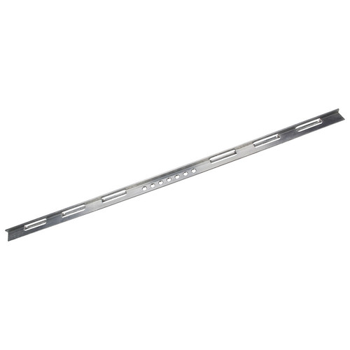 Window Brace Kit - Windshield - ABC / Straight Up - Predrilled - Slotted Support Flange - Aluminum - Natural - Kit