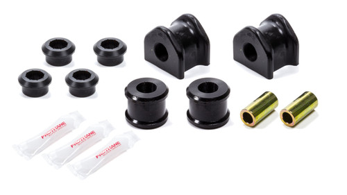 Sway Bar Bushing - Rear - 20 mm Bar - Polyurethane / Steel - Black / Cadmium - Ford Mustang 2005-06 - Kit