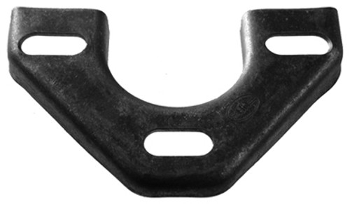 Rack and Pinion Mount - Narrow - 1/2 in Slots - 3/16 in Thick - Steel - Natural - Each Rack and Pinion Mount - Narrow - 1/2 in Slots - 3/16 in Thick - Steel - Natural - Each