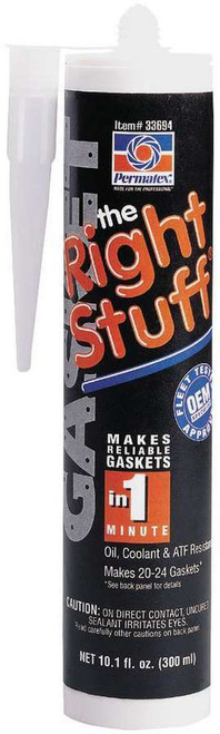 Sealant - The Right Stuff - Silicone - 10.10 oz Cartridge - Each