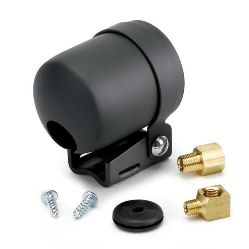 Gauge Cup - 2-1/16 in Diameter Gauge - Pedestal Mount - Steel - Black Powder Coat - Universal - Each