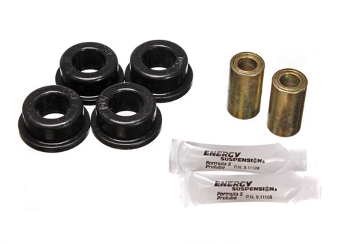 Panhard Bar Bushing - Hyper-Flex - Rear - Polyurethane / Steel - Black / Cadmium - Jeep Grand Cherokee 1993-98 / Jeep Wrangler TJ 1997-2006 - Kit