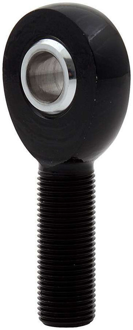 Rod End - Spherical - 1/2 in Bore - 1/2-20 in Right Hand Male Thread - Aluminum - Black Anodized - Each