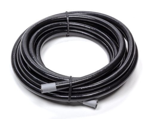Hose - Series 6000 - 6 AN - 3 ft - Braided Stainless / PTFE - Black - Each