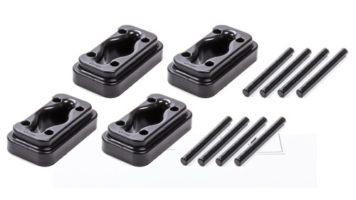 Motor Mount Insert - Polyurethane - Black - Dodge Cummins - Dodge Ram Fullsize Truck 2004-08 - Kit