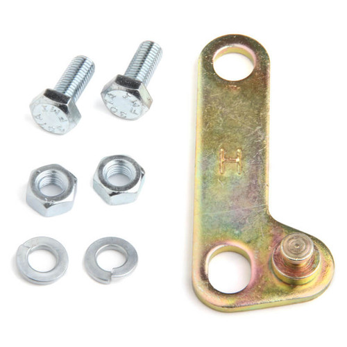 Throttle Lever Adapter - Kickdown Cable - Steel - Cadmium - GM 700RR4 / 4L60E - Holley Carburetor - GM - Each