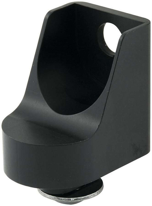 Throttle Bracket End - Aluminum - Black Anodized - Lokar Cable - Allstar Throttle Cable Brackets - Each Throttle Bracket End - Aluminum - Black Anodized - Lokar Cable - Allstar Throttle Cable Brackets - Each