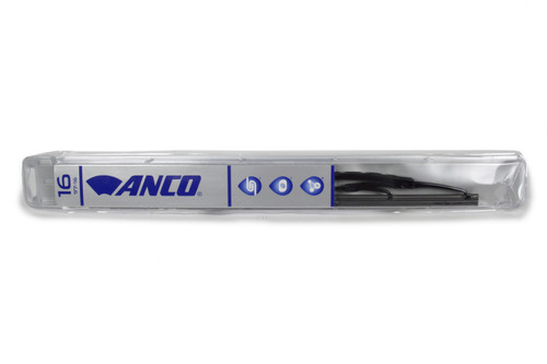 Wiper Blade - 97 Series - 16 in Long - Rubber / Steel - Black Powder Coat - Universal - Each