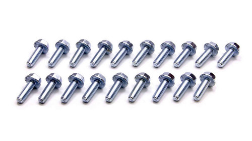 Beadlock Bolt Kit - 5/16-18 in Thread - 0.75 in Long - Hex Head - Steel - Zinc Oxide - Set of 18 Beadlock Bolt Kit - 5/16-18 in Thread - 0.75 in Long - Hex Head - Steel - Zinc Oxide - Set of 18
