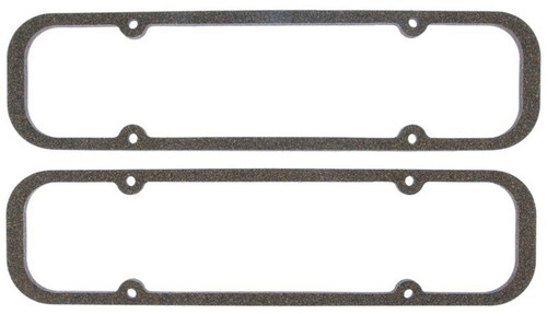 Valve Cover Gasket - 0.250 in Thick - Cork / Fiber - Pontiac V8 - Pair