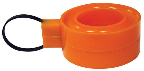 Spring Rubber - MX - Medium - 2-1/2 to 2-5/8 in Springs - 1-1/4 in Height - Polyurethane - Orange - Each