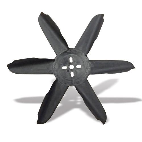 Mechanical Cooling Fan - Nylon Fan - 14 in Fan - 6 Blade - 5/8 in Pilot - Universal Bolt Pattern - Plastic - Black - Each