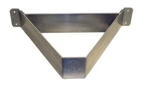 Funnel Rack - Wall Mount - Large Funnel - Aluminum - Natural - Each Funnel Rack - Wall Mount - Large Funnel - Aluminum - Natural - Each