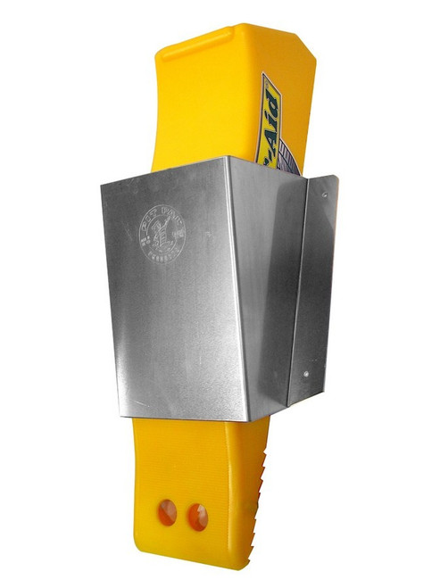 Trailer Aid Storage Pouch - Wall Mount - Aluminum - Natural - Each