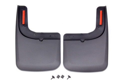 Mud Flap - Mud Guards - Front - Plastic - Black / Textured - Ford Fullsize Truck 2017 - Pair