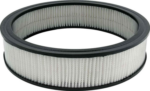 Air Filter Element - Round - 16 in Diameter - 3.5 in Tall - Paper - White - Each