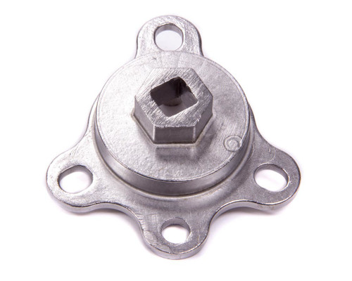 Crankshaft Turning Tool - Balancer Mounted - 1/2 in Drive - Stainless - Natural - Chevy / Ford - Each