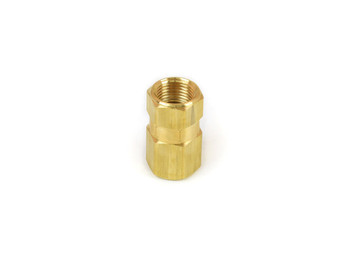 Check Valve - 1/2 in NPT Female Inlet - 1/2 in NPT Female Outlet - Brass - Natural - Accusump Oil Accumulators - Each