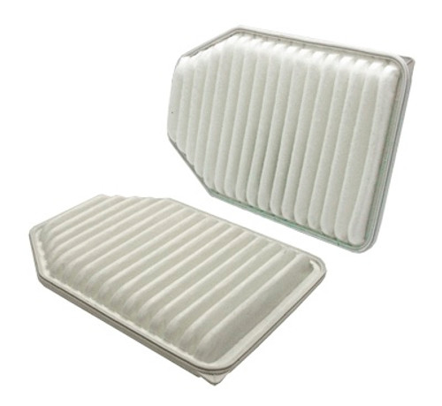 Air Filter Element - Panel - 11.653 in L x 8.267 in W x 1.653 in H - Paper - White - Jeep Wrangler JK 2007-18 - Each