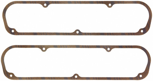 Valve Cover Gasket - 0.313 in Thick - Steel Core Cork / Rubber Laminate - Small Block Mopar - Pair