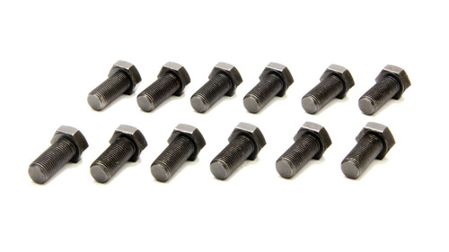 Ring Gear Bolt Kit - 1/2-20 in Right Hand Thread - 1.125 in Long - Hex Head - Steel - Black Oxide - Dana 60 / 70 / 70-HD / 70-U - Set of 12