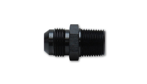 Fitting - Adapter - Straight - 20 AN Male to 1 in NPT Male - Aluminum - Black Anodized - Each