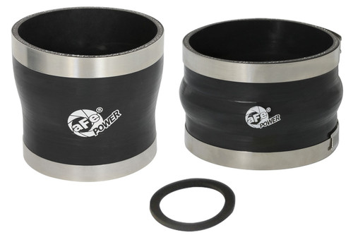 Air Intake Spare Parts - Replacement - Soft Parts - Clamps Included - Rubber - Black - AFE Magnum FORCE Stage 2 - 6.6 L - Diesel - GM Fullsize Truck 2004-05 - Kit Air Intake Spare Parts - Replacement - Soft Parts - Clamps Included - Rubber - Black - AFE Magnum FORCE Stage 2 - 6.6 L - Diesel - GM Fullsize Truck 2004-05 - Kit