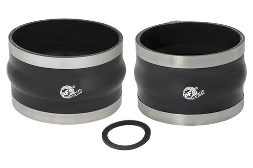 Air Intake Spare Parts - Replacement - Soft Parts - Clamps Included - Rubber - Black - AFE Magnum FORCE Stage 2 - 6.6 L - Diesel - GM Fullsize Truck 2006-07 - Kit
