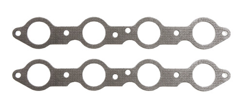 Exhaust Header / Manifold Gasket - 1.840 in Round Port - Steel Core Laminate - GM LS-Series - Pair