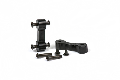 Hood Latch Strap - Hardware Included - Polyurethane - Black - Jeep Wrangler TJ 1997-2006 - Pair