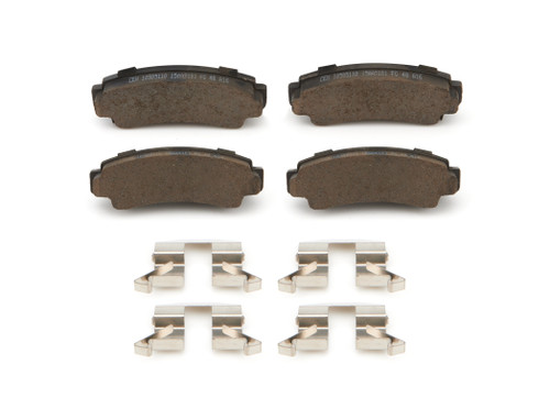 Brake Pads - Posi-Quiet - Ceramic - Nissan NX 1991-93 / Sentra 1991-94 / Tsuru 1993-2006 - Set of 4 Brake Pads - Posi-Quiet - Ceramic - Nissan NX 1991-93 / Sentra 1991-94 / Tsuru 1993-2006 - Set of 4
