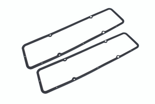 Valve Cover Gasket - 0.188 in Thick - Steel Core Silicone Rubber - Small Block Chevy - Pair