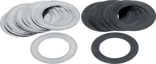 Spark Plug Washer - Small OD - Indexing - 14 mm Flat Seat - 60 and 90 Degree Shims - ALL-PRO Heads - Set of 24