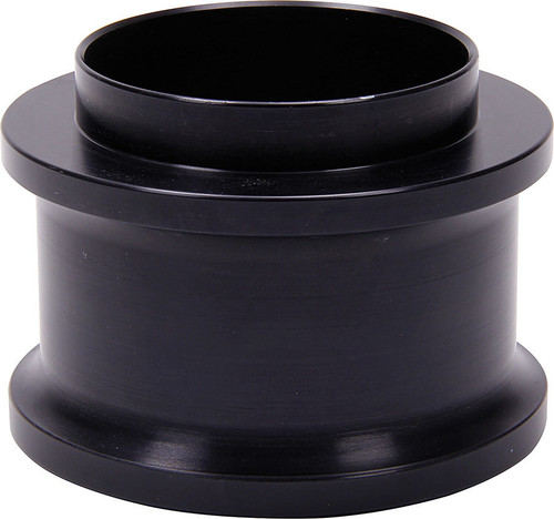 Coil-Over Spring Spacer - 2 in Tall - Aluminum - Black Anodized - Universal - Each