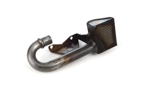 Oil Pump Pickup - Press-On - 3/4 in Inlet Tube - 8 in Deep Pan - Small Block Chevy - Each Oil Pump Pickup - Press-On - 3/4 in Inlet Tube - 8 in Deep Pan - Small Block Chevy - Each