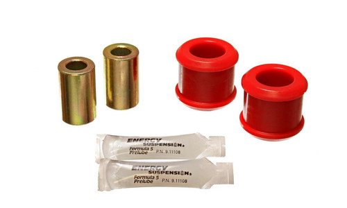 Track Bar Bushing - Hyper-Flex - Front - Polyurethane / Steel - Red / Cadmium - Dodge Ram Fullsize Truck 2003-07 - Kit