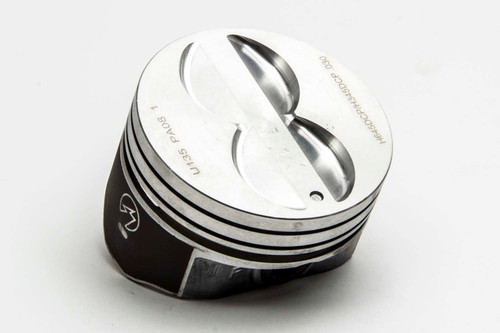 Piston - Speed Pro - Hypereutectic - 4.030 in Bore - 5/64 x 5/64 x 3/16 in Ring Grooves - Minus 6.90 cc - Coated Skirt - Small Block Chevy - Each