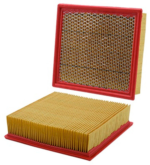 Air Filter Element - Panel - 10.49 in L x 9.95 in W x 2.55 in H - Paper - White - Ford Fullsize Truck / Fullsize SUV 2007-19 - Each Air Filter Element - Panel - 10.49 in L x 9.95 in W x 2.55 in H - Paper - White - Ford Fullsize Truck / Fullsize SUV 2007-19 - Each