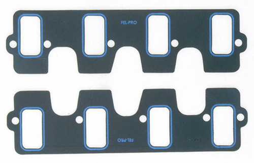 Intake Manifold Gasket - Printoseal - 0.06 in Thick - 1.35 x 2.7 in Rectangular Port - Composite - GM LS-Series - Pair