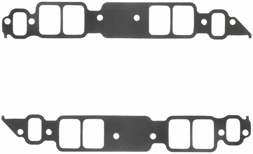 Intake Manifold Gasket - 0.12 in Thick - 1.82 x 2.54 in Rectangular Port - Composite - Big Block Chevy - Pair