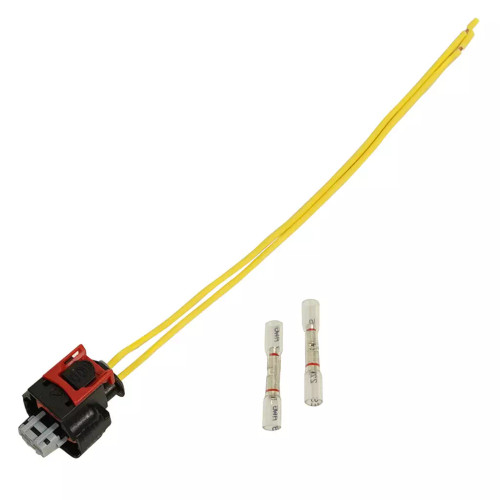 Fuel Injector Connectors - Butt Connectors / Pigtail - 8 in Long - GM Duramax - GM Fullsize Truck 2017-22 - Each