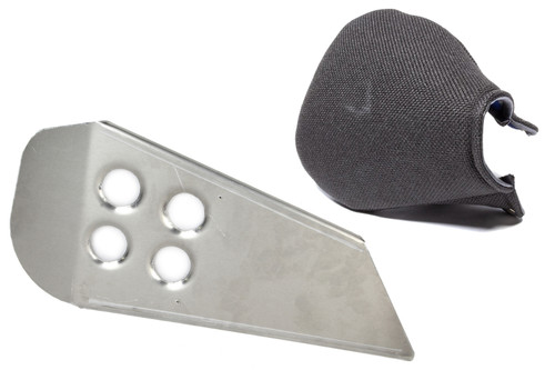 Leg Support - Adult - Right - Cover Included - Lightweight - Aluminum - Natural - Ultrashield Seats - Kit