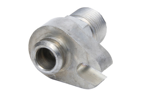Compressor Adapter - 1 Port - 10 AN Male O-Ring - Suction Side - Aluminum - Natural - Mopar Gen III Hemi Compressor - Each