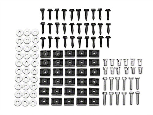 Fender Flare Hardware - OE Replacement - Screws / Washers / Nuts Included - Jeep CJ 1955-86 - Kit