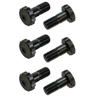 Flywheel Bolt Kit - 11 mm x 1.50 Thread - 12 Point Head - Steel - Black Oxide - GM LS-Series - Set of 6