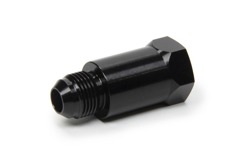 Rollover Valve - Check Valve - In-Line - 8 AN Female Inlet - 8 AN Male Outlet - Aluminum - Black Anodized - Kit