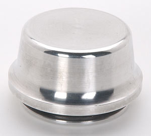 Wheel Center Cap - 1.770 in OD - Snap in - Aluminum - Polished - Each